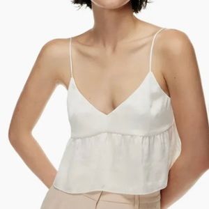 Aritzia satin camisole
